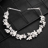 Crystal Flower Hair Vine Bridal Head Jewelry Accessories