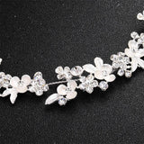 Crystal Flower Hair Vine Bridal Head Jewelry Accessories