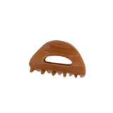 Leopard Print Acetate Tortoiseshell Hair Claw Retro Style Hair Accessory