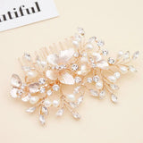 Rose Hair Combs Wedding Hair Ornaments Bridal Hair Clips