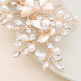 Rose Hair Combs Wedding Hair Ornaments Bridal Hair Clips