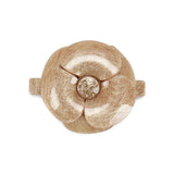 Summer Camellia Acrylic Hair Barrettes Flower Snap Clip