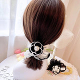 Silk Elastic Hair Bands Solid Hair Scrunchies For Women