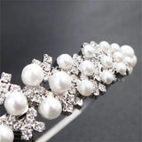Women's Pearl Hair Band Crystal Bride Pearl Hair Band