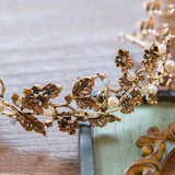 Baroque Rhinestone Wedding Crown Hair Jewelry Bridal Headpiece
