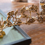 Baroque Rhinestone Wedding Crown Hair Jewelry Bridal Headpiece