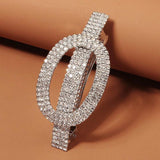 Crystal Hair Pins Rhinestone Barrettes Headpiece Party Jewelry Gift