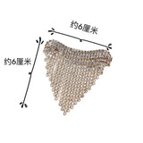 Crystal Barrette Tassel Hair Clip for Women Girls