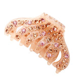 Rhinestone Hair Claw Pins Clips Acetate Hair Crab for Women