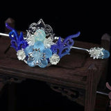 Hanfu Hair Crown Pink Hair Accessories Hairpin