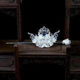Hanfu Hair Crown Pink Hair Accessories Hairpin