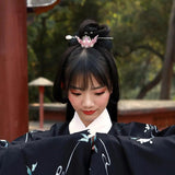Hanfu Hair Crown Pink Hair Accessories Hairpin