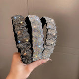 Baroque Rhinestone Hairbands Vintage Headwear Hair Accessories Girls Jewelry