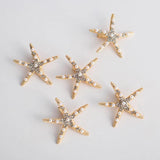 Starfish Hairpins Bridal Hair Comb Bride Headpiece Clip Wedding