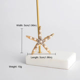 Starfish Hairpins Bridal Hair Comb Bride Headpiece Clip Wedding