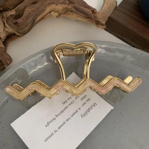 Retro Metal Shark Clip Hair Accessories for Girls