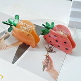 Irregular Cloud Shape Biodegradable Acetate Hair Claw