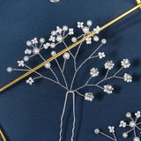 2pcs Pearl Hair Pins Forks Women Bridal Wedding Hair Accessories
