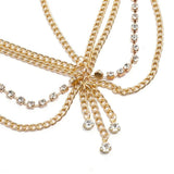 Bohemia Multilayer Crystal Headband Hair Chain Jewelry