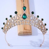 Crystal Rhinestone Tiara Crowns Wedding Hair Jewelry Bridal Queen Princess
