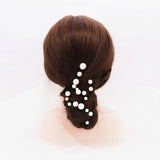 18pcs Pearl Hair Pins Wedding Bridal Hair Accessories Clips Headpiece