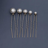 18pcs Pearl Hair Pins Wedding Bridal Hair Accessories Clips Headpiece