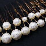 18pcs Pearl Hair Pins Wedding Bridal Hair Accessories Clips Headpiece
