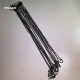 Rhinestone Hairpins with Tassel for Women