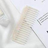 Japanese Headdress Hair Comb Anti-Static Marbling Pattern Hair Comb Female
