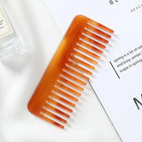 Japanese Headdress Hair Comb Anti-Static Marbling Pattern Hair Comb Female