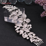 Crystal Wedding Hair Comb Bride Tiara Rhinestone Headband Hair Accessory