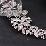 Crystal Wedding Hair Comb Bride Tiara Rhinestone Headband Hair Accessory