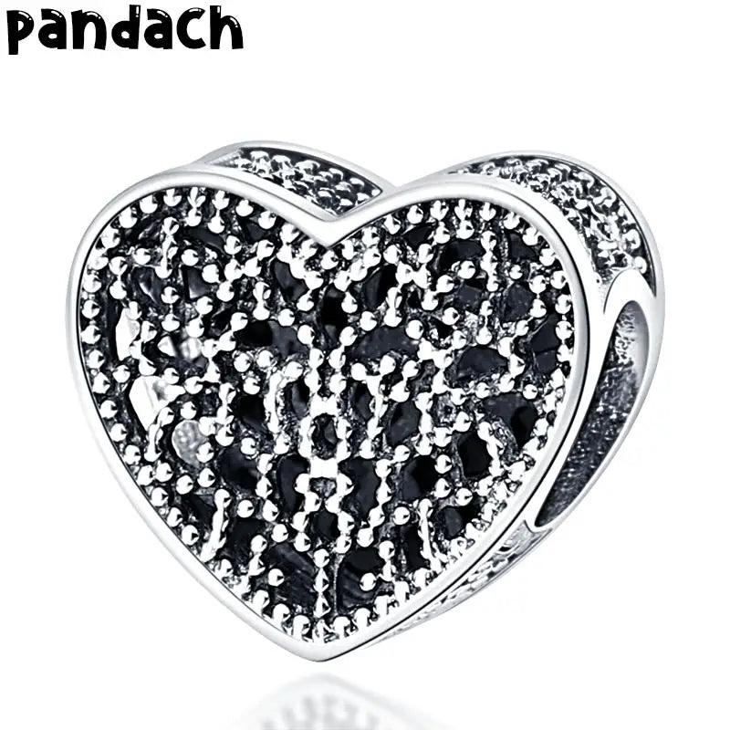 Silver Charms Beads for Bracelet Women DIY Jewelry