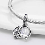 Silver Charms Beads for Bracelet Women DIY Jewelry