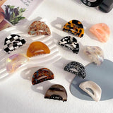 Retro Semicircle Half Ponytail Clip for Girls