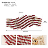 Red Rhinestone Hair Clips Women Accessories Crystal Hairpins Party Jewelry