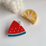 Fruit Acetate Hair Clip Claw for Women