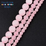 Matte Crystal Quartz Amazonite Howlite Turquoise Round Beads