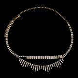 Crystal Tassel Eye Mask Chain for Women