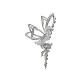 Zircon Shark Grab Clip Tiaras - Elf Hairpin for Women