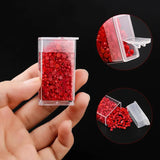 Plastic Storage Box for Diamond Painting with Bottles Holder Jewelry Case