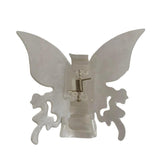 Hollow Butterfly Acetate Hairpin Double Horsetail Clip