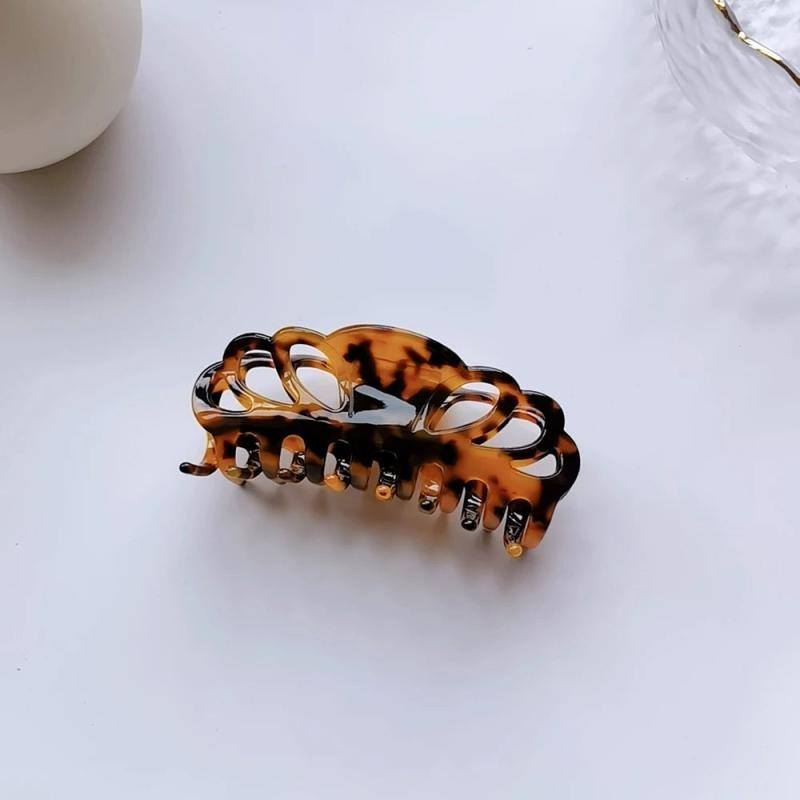 Acetate Cat's Eye Hair Clip Large Hair Ornament Headwear