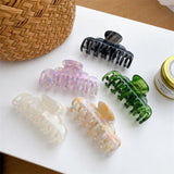 Double Keel Hair Clip Marbling Shark Clip Hair Accessories