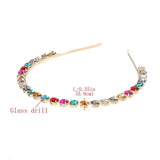 Ins Girl Hairbands Rhinestone Headbands Wedding Hair Accessories