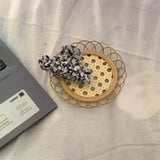 Vintage Flower Rhinestone Hair Claw Clip for Women