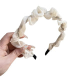 French Fancy Pearl Hairband Rhinestones Headband for Girls