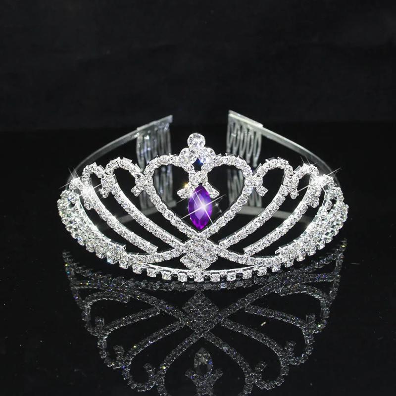 Crystal Bridal Crown Rhinestone Headband Tiaras Wedding Hair Accessories