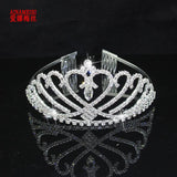 Crystal Bridal Crown Rhinestone Headband Tiaras Wedding Hair Accessories