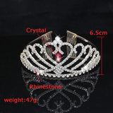 Crystal Bridal Crown Rhinestone Headband Tiaras Wedding Hair Accessories